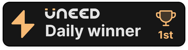 Uneed Daily Winner #1